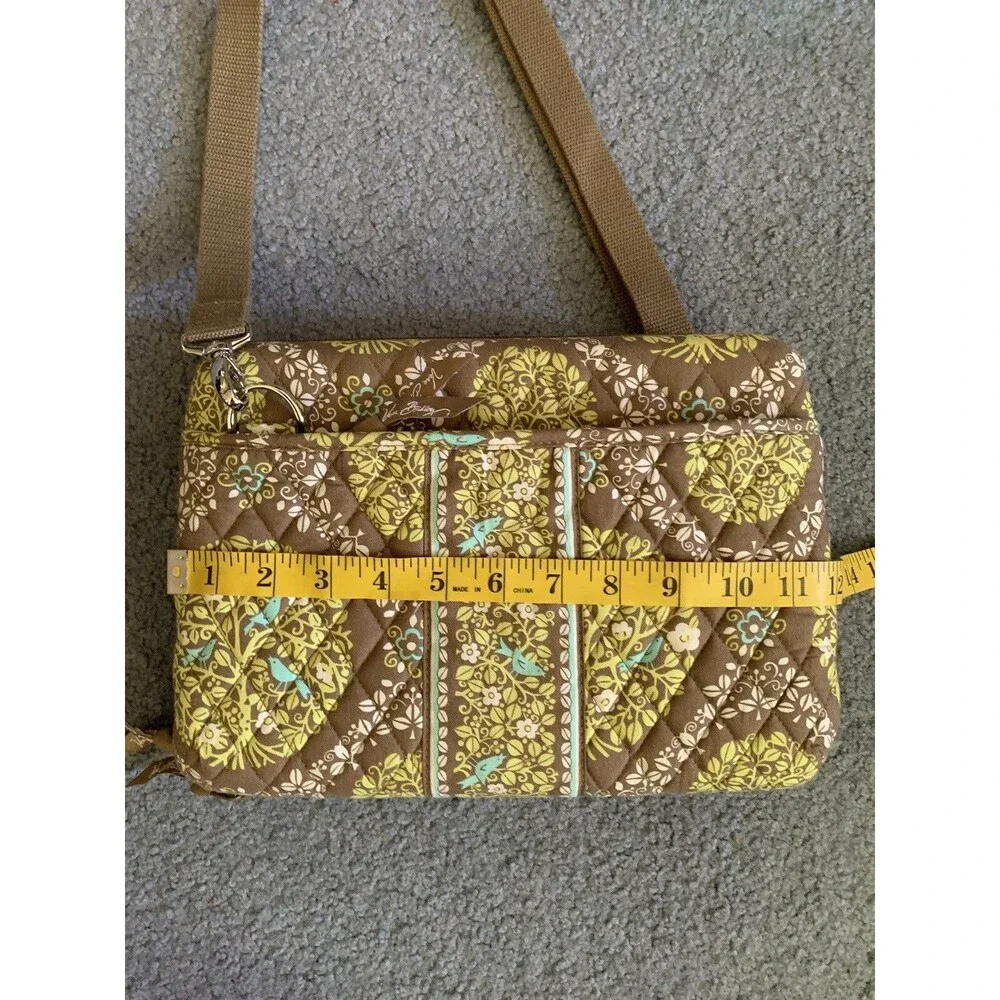 Vera Bradley Sittin' In A Tree Laptop Carry On Hard Shell Briefcase Bag